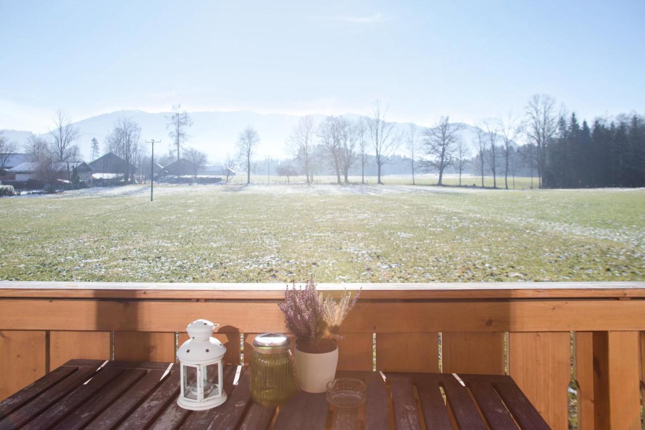 Ferienwohnung Seeblick Bad Heilbrunn Exterior photo
